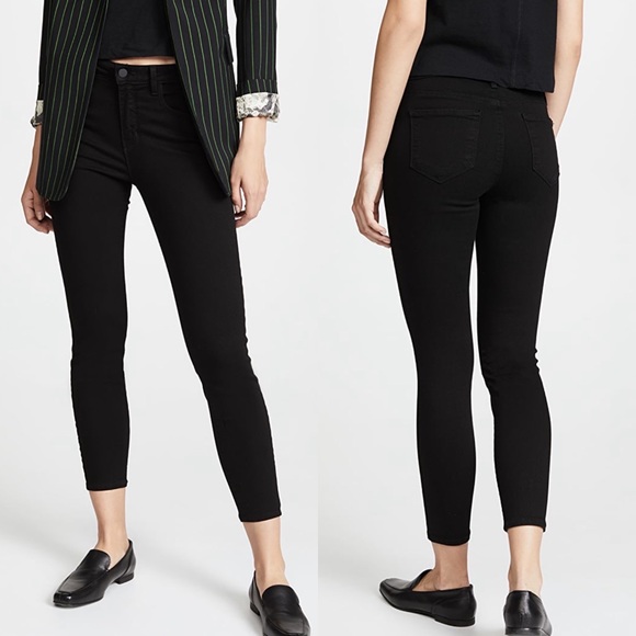 L'AGENCE Denim - L’Agence Margot High Rise Black Skinny Jeans Size 25